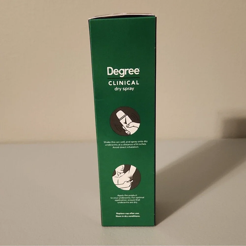Degree Clinical 96H Dry Spray Antiperspirant Deodorant Intense Fresh 3.8 oz